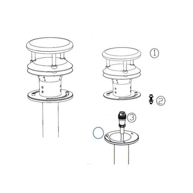 Explosion Proof Sensor flange fixing method