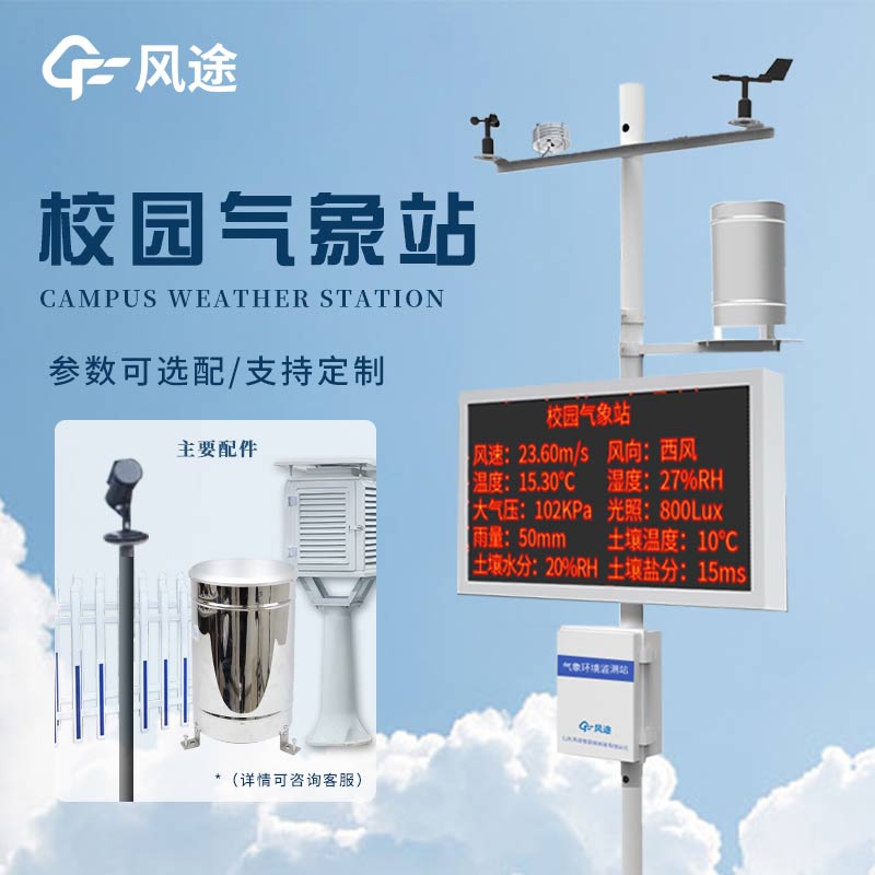 Meteorological Science Popularization in Schools: Campus Weather Station Introduction