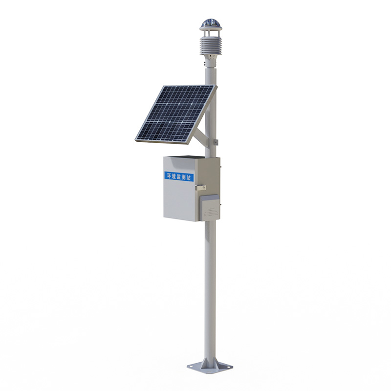 Miniature weather station Integrated Meteorological and Air Quality Monitoring System is suitable for field deployment